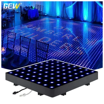 Disco Dance Floor Tile: Waterproof LED Digital Dance Floor for Weddings and Parties