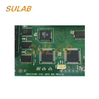 Hyundai Elevator PCB Board Model 204C2401 H13 M33BD: Original Replacement Part for Elevator Main Control System