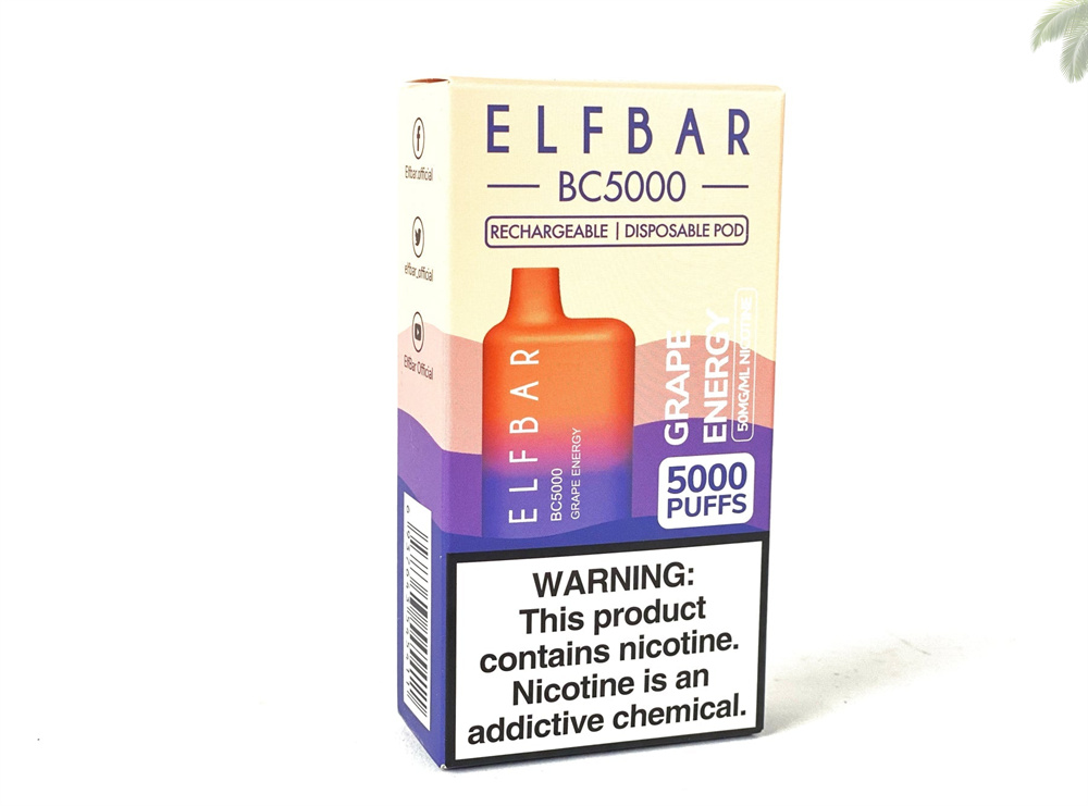 5000Puffs elf Bar Wegwerp pod vape goed