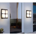 Aplique de pared led impermeable de aluminio montado