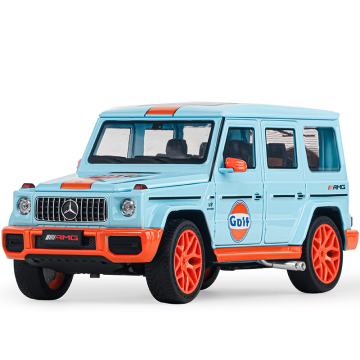 1/18 Scale Benz AMG G63 Bay Version Diecast Model Car with Sound, Lights, and Opening Doors