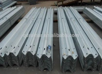 color coated steel guardrail galvanized guardrail
