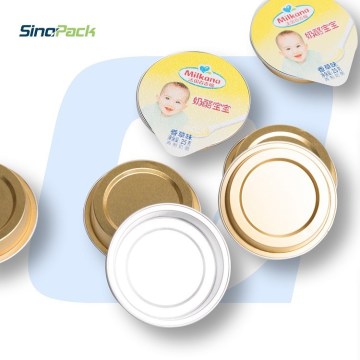 Small Round Aluminium Foil Container for Jam&Honey