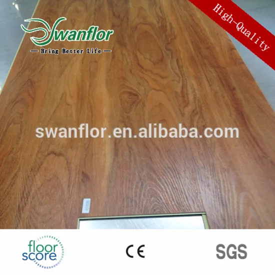 Hot Quality Anti Slip Light Wood Colour Vinyl Plank Flooring Click Locking System