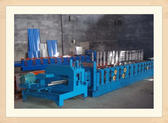 Metal roofing Z purlin type cold roll forming machine for sale
