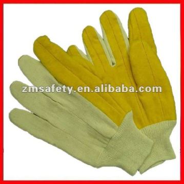 Canvas cotton heat resistant gloves