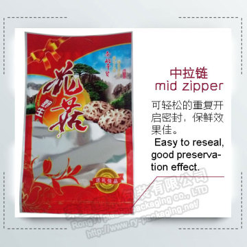 Mushroom transparent Food Pack Bag