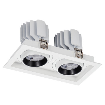 Twin Head 24W*2 Double Downlight Ceiling Spotlight