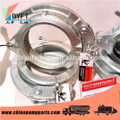 pm/cifa/sany/schwing dn125 concrete pump clamp coupling used for concrete pump truck/trailer
