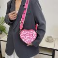Bolsa de bolsa de coração touss para mulheres