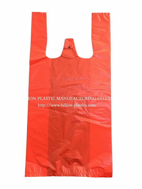 Wholesale Bag Manufacturing Small Plastic T Shirt Bags