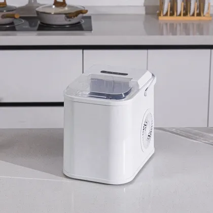 Portable Countertop Ice Maker Machine - Mini Household Ice Cube Maker 220V