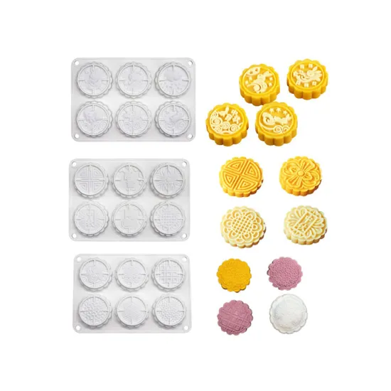 Hot Mid-Autumn Festival Snowskin Mooncake Silicone Mould