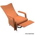 Chaise inclinable de salon en cuir