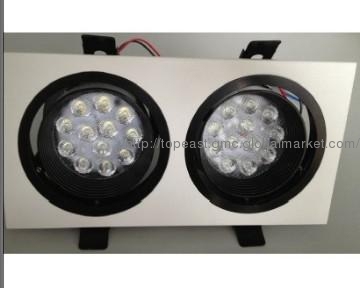 36W LED down light, led grille down light approved by CE/RoHS