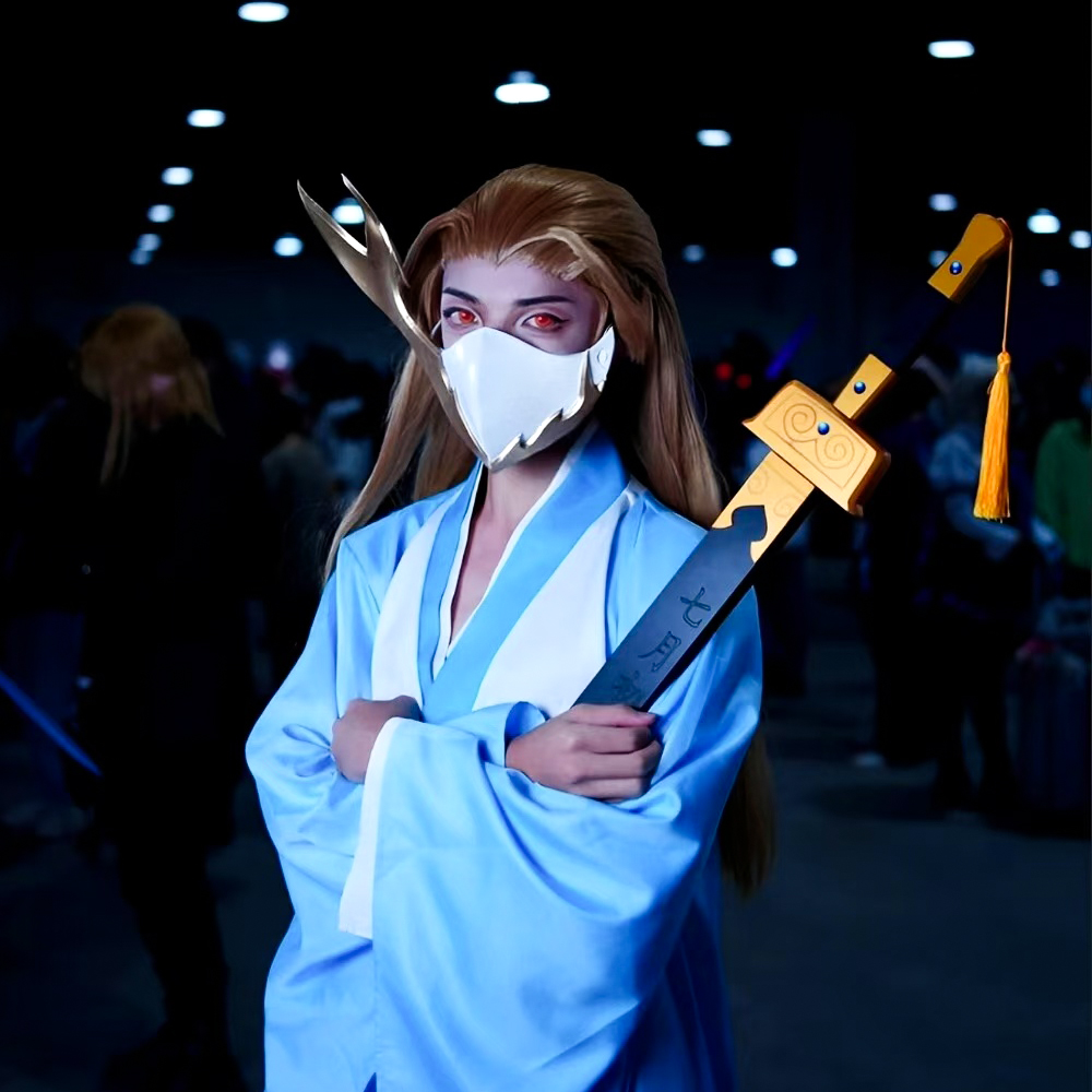 Chinese Anime Half Face Cosplay Mask