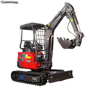 Anexos 0tionais escavadeiras pequenas 2.5 Ton Excavadora Crawler escavadeira Mini escavadeira Máquina