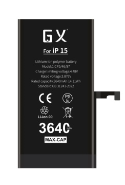 GX for Apple 15 with high capacity battery
