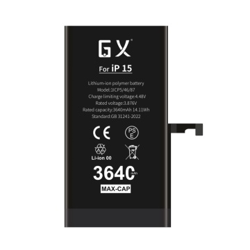 GX az Apple 15 -hez, nagy kapacitású akkumulátorral