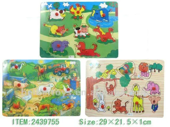 Animal Friends Wooden Jigsaw Puzzle