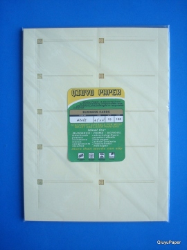 Notes Full Printed Paper Thick A4 180gsm Half Cut paper Used for DIY Business Card, Name Tags, Prize Drawing Paper