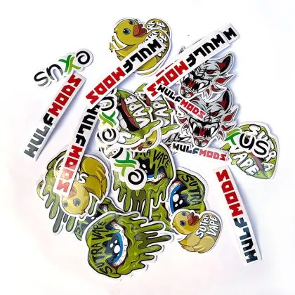 Custom Print Sticker Sheets: Brand Labels, Adhesive, Waterproof Vinyl Paper Packaging