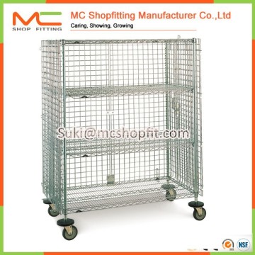 Used Wire Security Cages on wheels