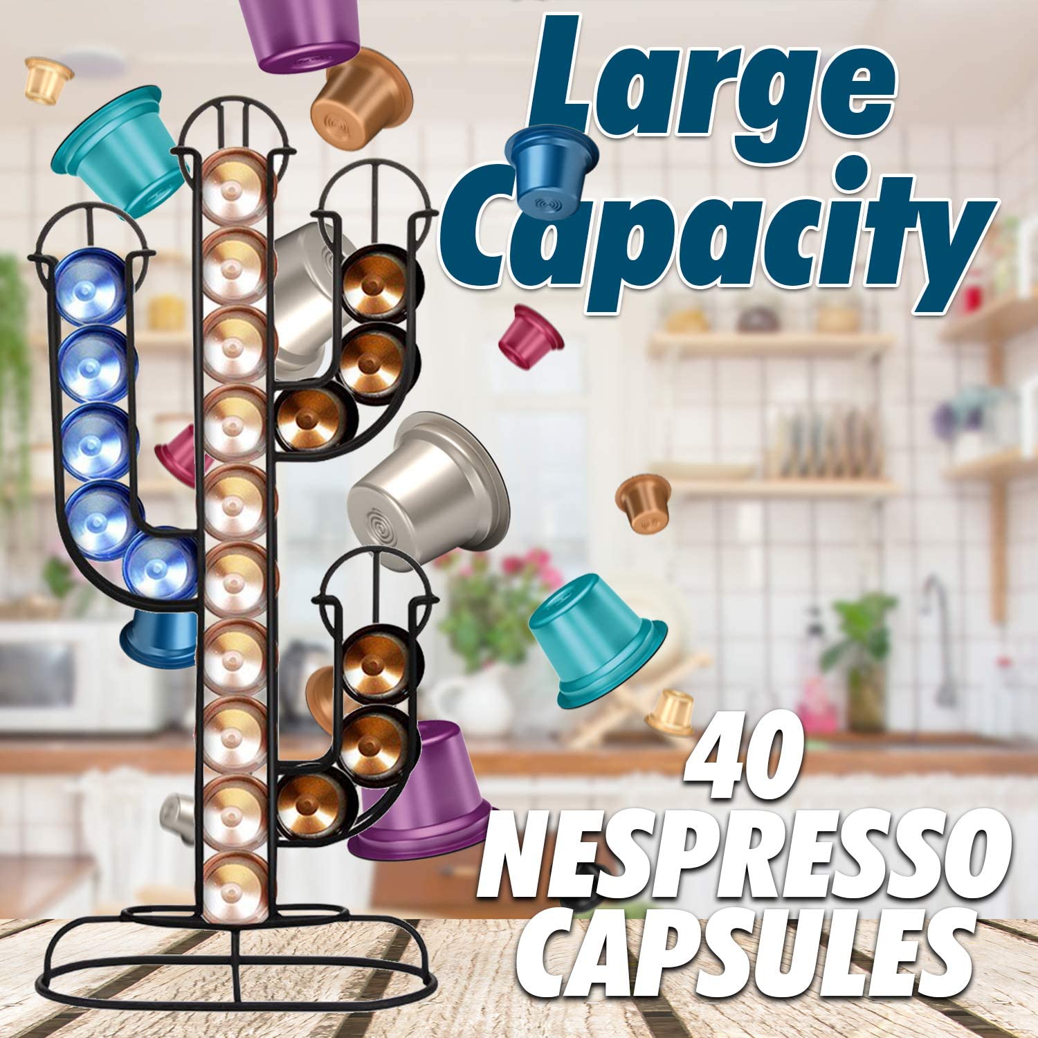 40pcs coffee capsule holder