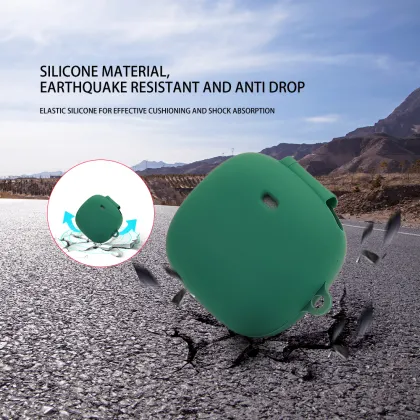 Wholesale Earphone Case for Audio-technica CKS50TW2 - Silicone Cover and Wireless Earbuds Case