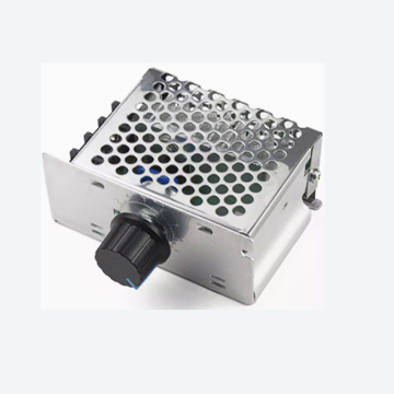 AC 220V 4000W SCR Dimmer Speed Controller with Safety Housing