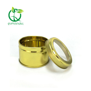 Copper candle containers tin