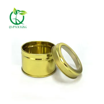 Copper candle containers tin