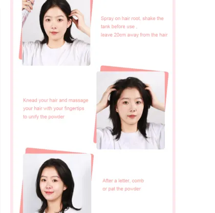 Private Label Factory Refreshing Free Washing Fluffy Hair Dry Shampoo Spray