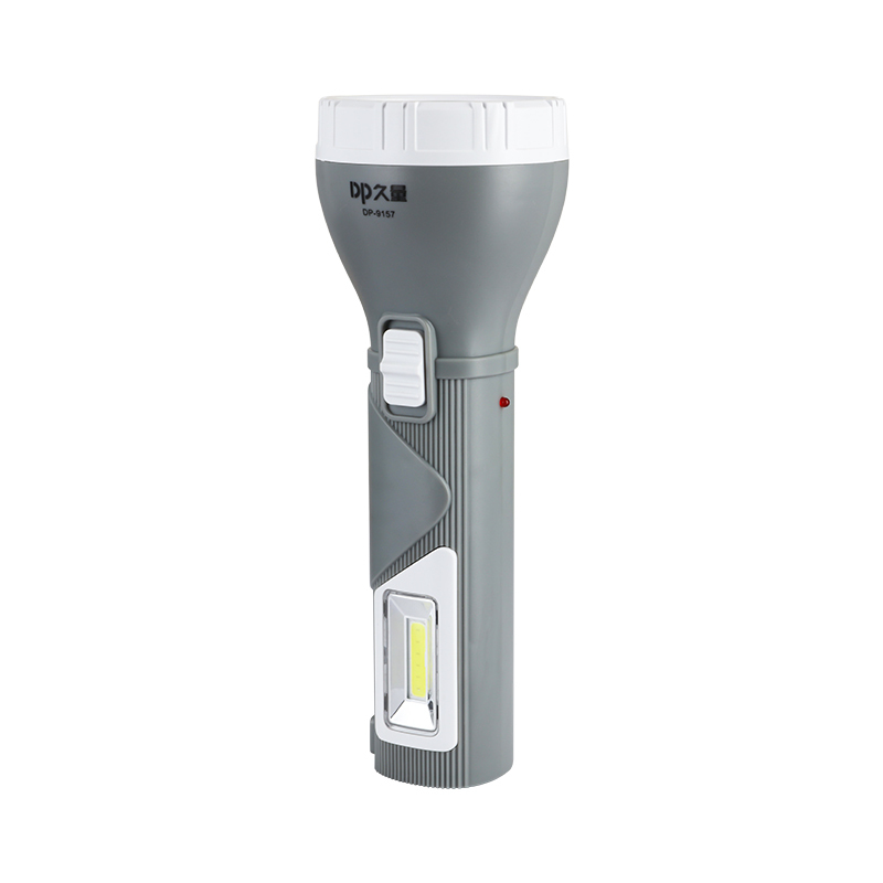 Dual-Function Rechargeable LED Flashlight with Side Light