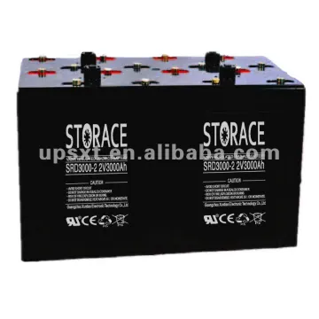 Industrial Battery 2v 3000ah sealed lead acid storage battery (SRD3000-2)