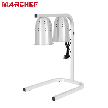 Commercial Double Head Stainless Steel Buffet Food Warmers