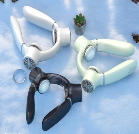 Portable Freezer Neck Fan Model No. : FB08