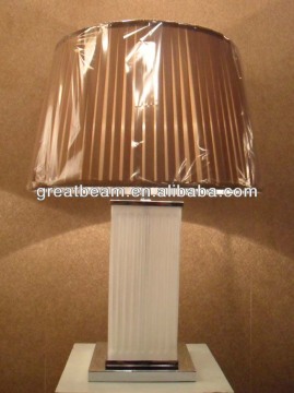 Modern Metal table lamp B2206 with shade for hotel