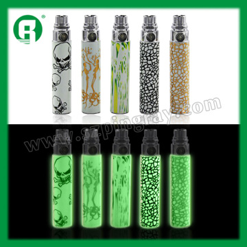 Best Sell E Cigarette Engraved Dragon Battery Queen Battery, Diamond Battery, Glow in Dark Batteryhot Sell