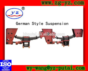 Trailer German style suspension trailer axle trailer casting parts