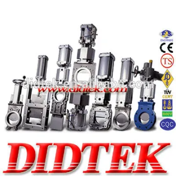 DIDTEK Knife ductile iron gate valve