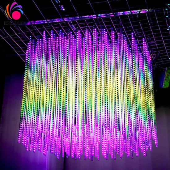 Disco Ceiling DMX512 RGB LED Cube Light