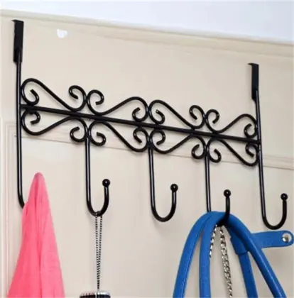 N191Creative fashion colorful metal door hook