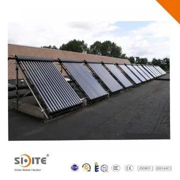 Low Cost Unpressurized Direct Flow Evacuated Tube Solar Collectors