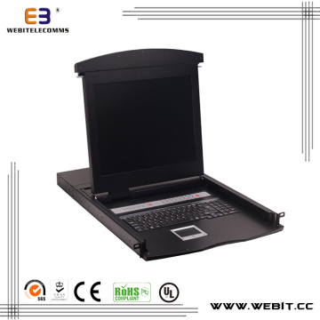 17" Cat5 LCD Kvm Switch with IP Module
