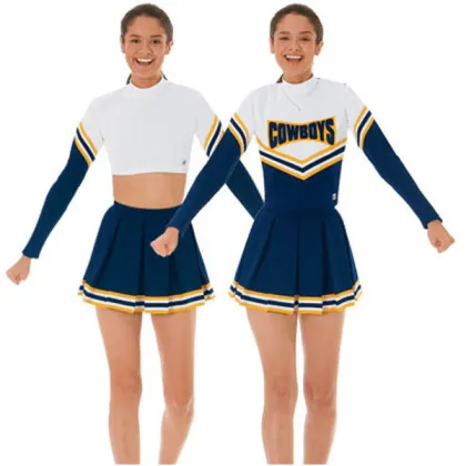 Youth Personalized Cheerleading Sportswear Full Sublimation Apparel Cheerleading Uniforms