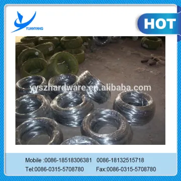 electro galvanized steel wire iron wire