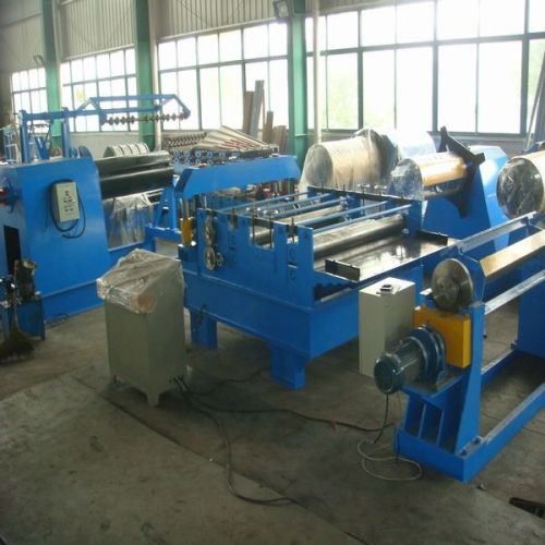 380v / 50hz / 3ph Rolling Shear Slitting Lines Machine With Common Carbon Steel Sheet