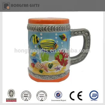 Fashion ceramic souvenir Dominica mug decoration