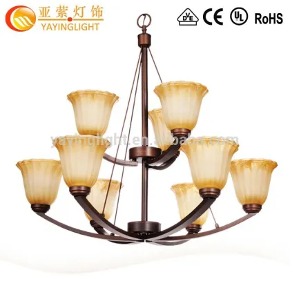 Wrought iron glass chandeliers,Wrought Iron Indoor chandeliers,Vintage chandeliers